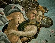 BOTTICELLI, Sandro The Birth of Venus (detail) dsfds Spain oil painting artist